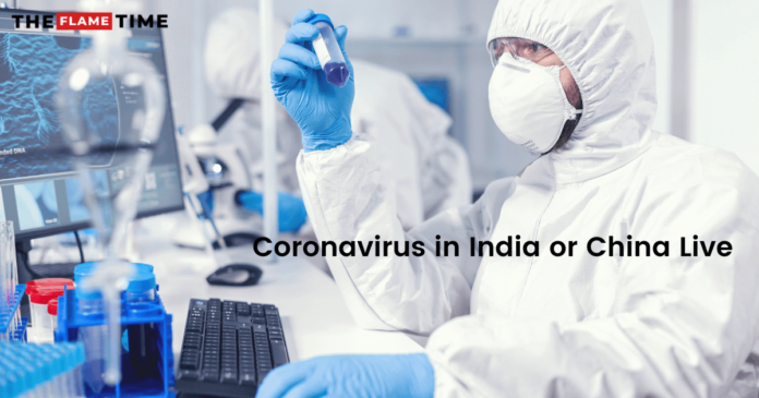 Coronavirus in India or China Live