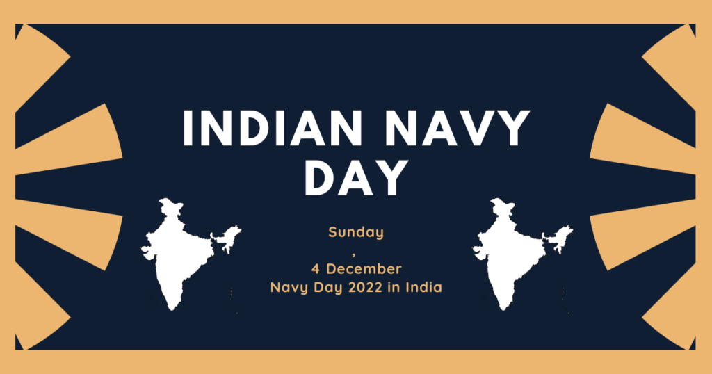 Indian Navy Day 2022, History