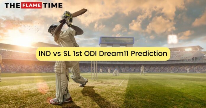 IND vs SL 1st ODI Dream11 Prediction, Fantasy Cricket Tips