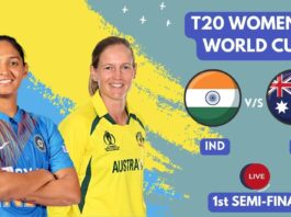 India vs Australia Women T20 World Cup 2023 Semi-Final