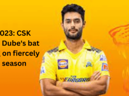 IPL 2023: CSK Shivam Dube bat is going on fiercely this season