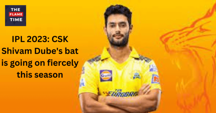 IPL 2023: CSK Shivam Dube bat is going on fiercely this season