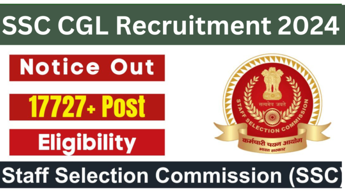 SSC CGL Recruitment 2024: Government Departments Offer Great Opportunities; Apply Now and Read the Full Details.